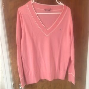 Vineyard Vines Cotton Cashmere Heritage V-Neck Sweater
